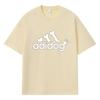 2026 Dog Bones Paw Prints Printed Graphic Y2k Harajuku Streetwear 100% Cotton T Shirt Casual Oversized Summer Men T-shirt