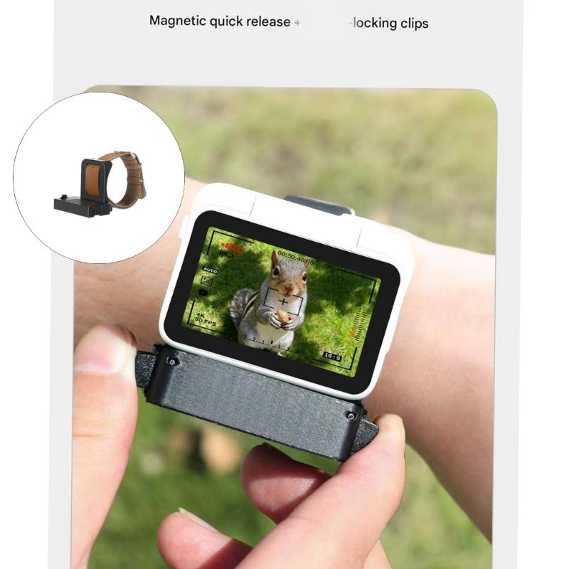 Ergonomic Wrist Strap Holder for Go 3S Action Cameras Images Transmission Wristband Secures Fit &Rapid Installation