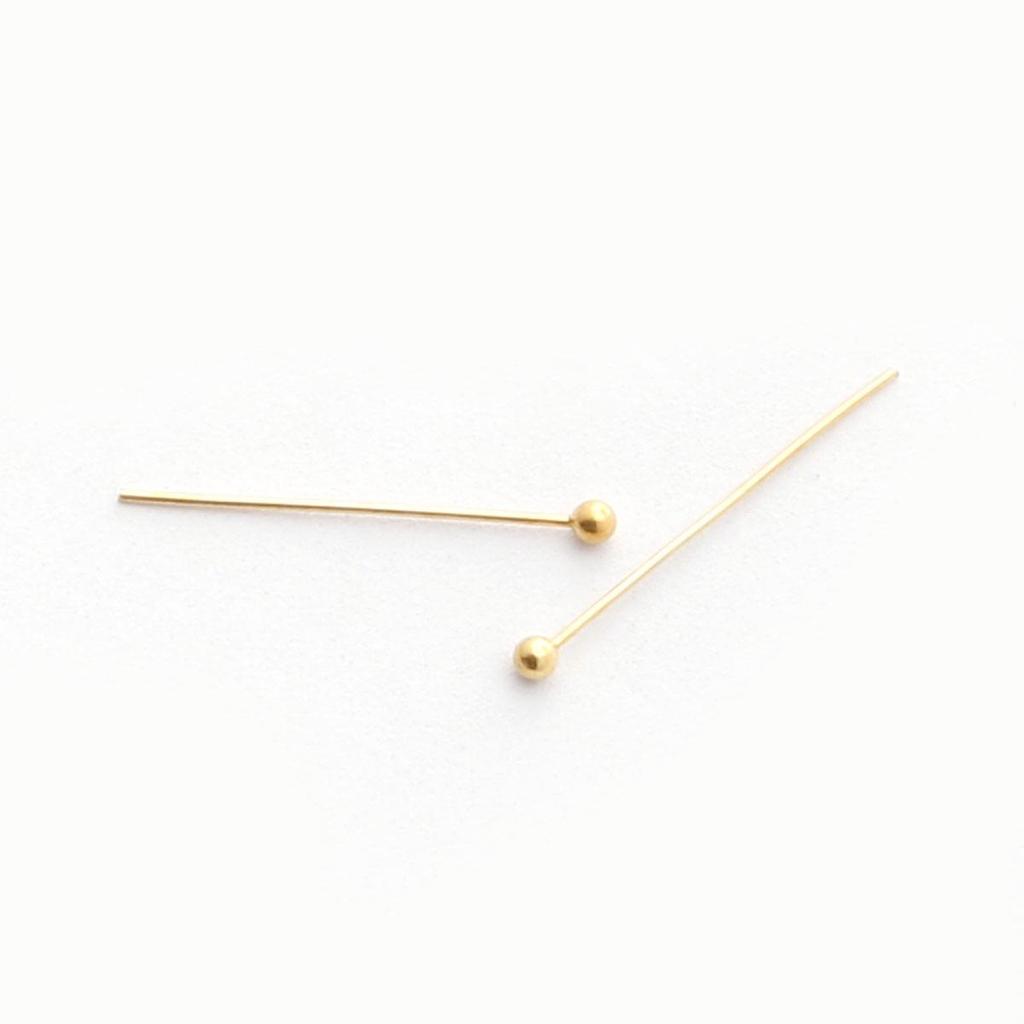 100 Round Head Ball Pins for DIY Jewelry Making and Earrings