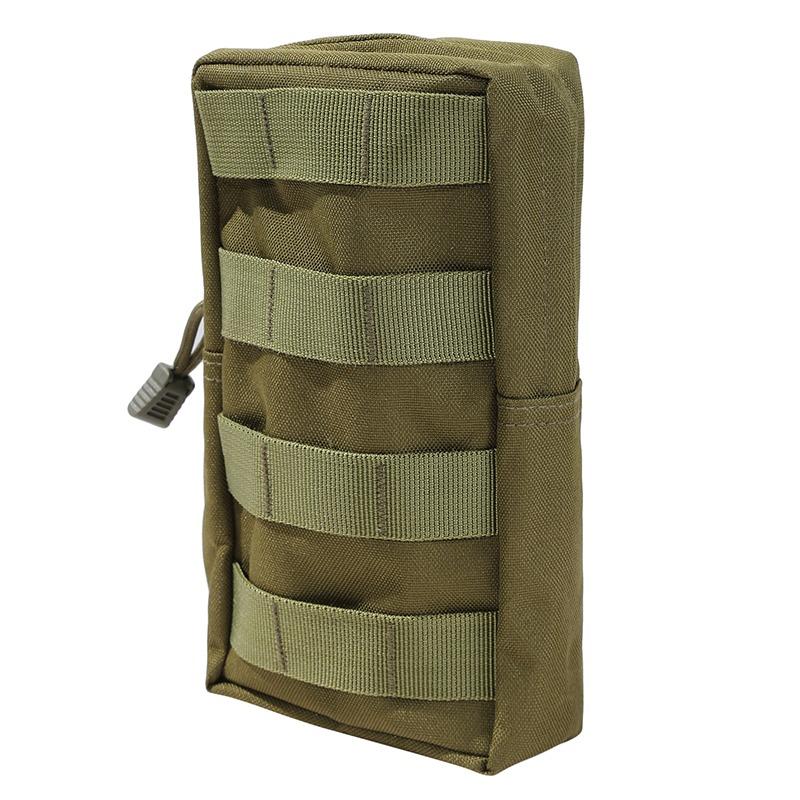 600D Oxford Outdoor Military Tactical Bag EDC Molle Tool Zipper Waist Accessories Durable Belt Como Pouch For Hunting Airsoft
