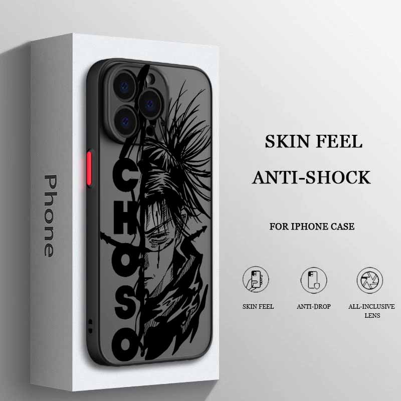 

Аніме Jujutsu Kaisen Для iPhone 17 Air 16E 16 15 14 13 12 11 8 7 mini Pro Max Plus Матовий Напівпрозорий М який Чохол для Телефона iPhone 12 mini