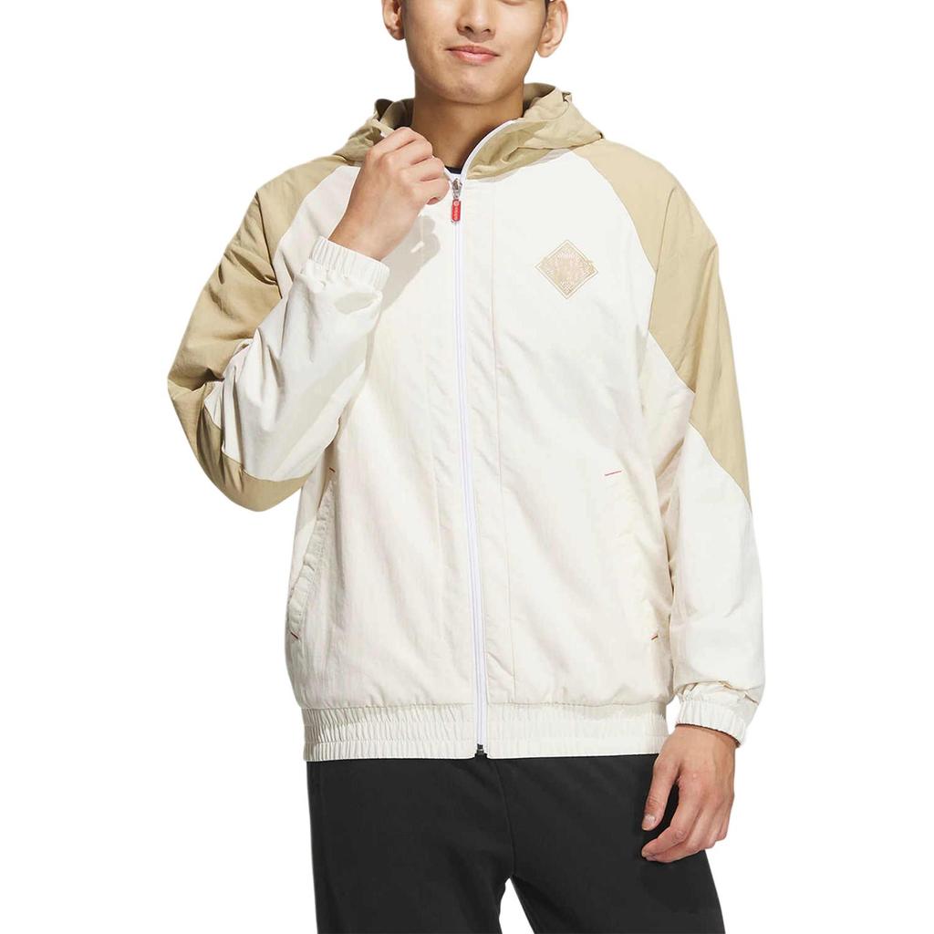 Adidas Neo Jackets Unisex Wonder White Hooded Moderate Other IQ1577