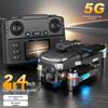 Walker M10 H20 Drone: New Model with Screen Control, Intelligent Obstacle Avoidance, Quadcopter Aerial Photography, Remote Control Airplane Toy
