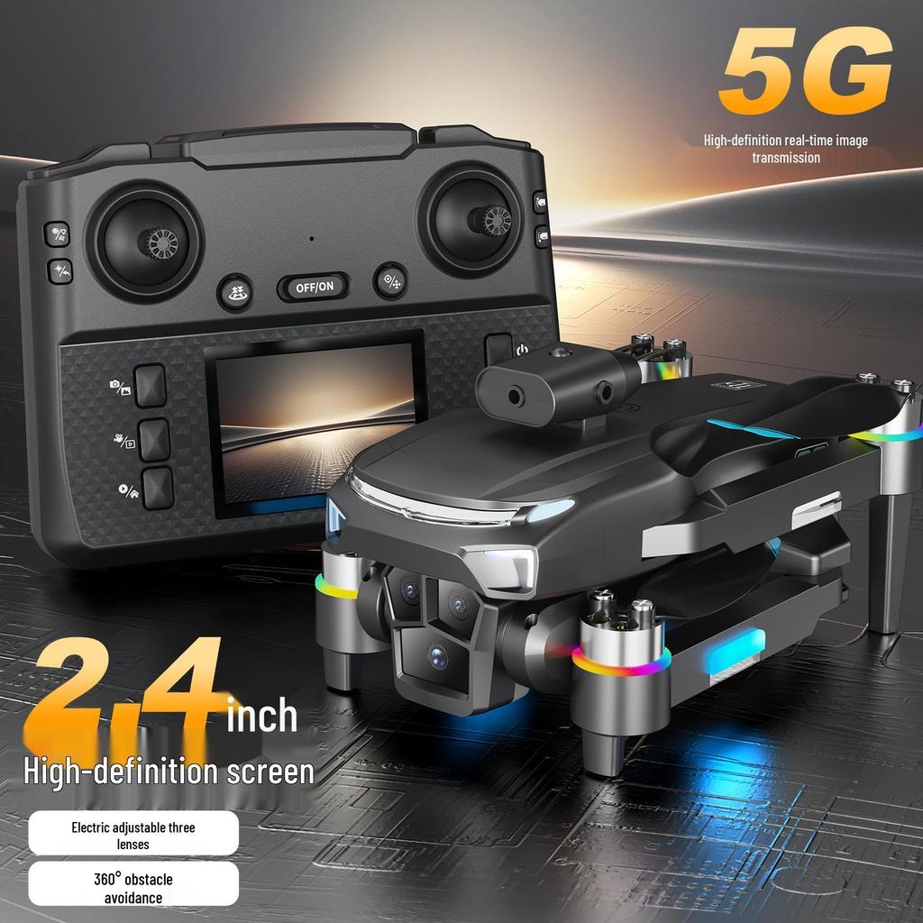 Walker M10 H20 Drone: New Model with Screen Control, Intelligent Obstacle Avoidance, Quadcopter Aerial Photography, Remote Control Airplane Toy