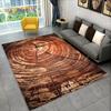 3D HD Wood Grain Retro Area Rug Large,Carpet Rug for Home Living Room Kids Bedroom Sofa Doormat Decor,Kitchen Non-slip Floor Mat