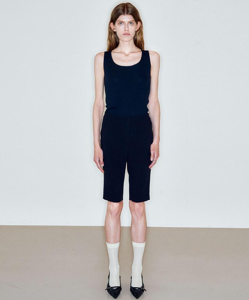 Ssikeoseun Skinny Biker Shorts_Black