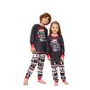 Christmas Parent Child Family Set Home Furnishings Christmas Pajamas Two Piece Set