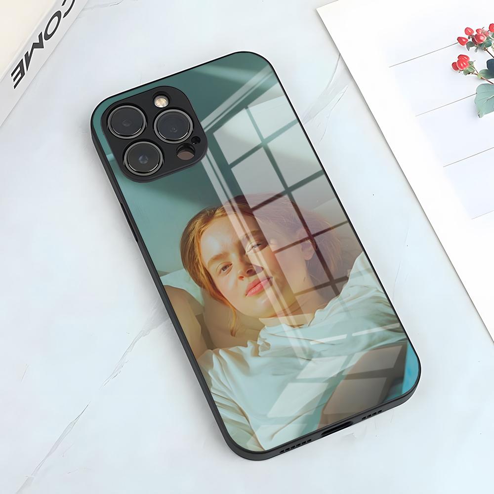 S-Sadie Sink Actress Phone Case For IPhone 17 Pro Max 15 Pro 16 14 Plus 12 13 Mini 11 Pro Shockproof Glass Cover