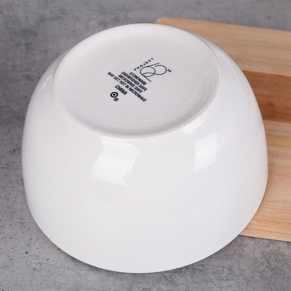 White Porcelain Bowl for Soup, Salads, Dishes, Fruits, Salads 950ml