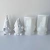 Epoxy Dwarf Plaster Mold for Soap Gnome Resin Molds Christmas Home Decoration