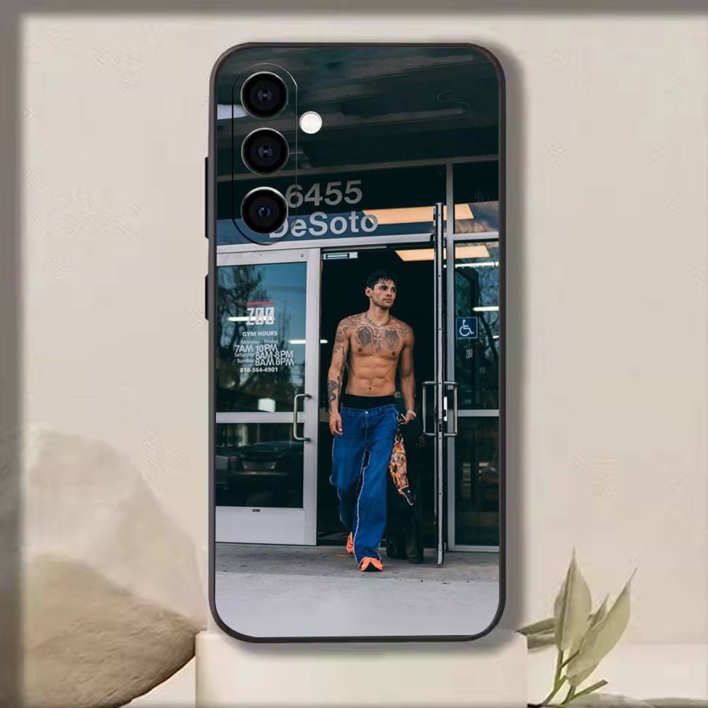 Ryan Garcia Phone Case For Samsung Galaxy A73,A72,A71,A70,A53,A52,A51,Soft Silicone Black Cover