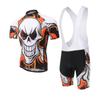 XINTOWN Cycling Bib Short Sleeve Set Men Women Moisture Wicking Bike Clothing