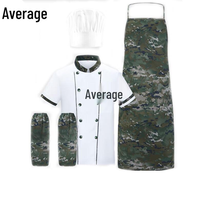Zhongjun Camouflage Chef Uniform Set
