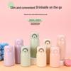 Heyu Xi 200ML Mini Pink Stainless Steel Insulated Bottle