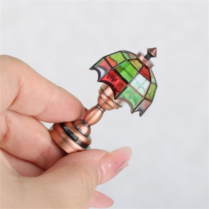 1/12 Scale Dollhouses Colorful Lamp Miniature Furniture Pretend Play for Kids Doll House Furniture Model for Dollhouses