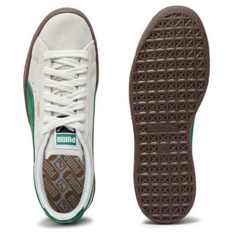 PUMA SUEDE VTG Cow Split Leather Vintage Low top Casual Shoes Unisex Gray Green 374921-25