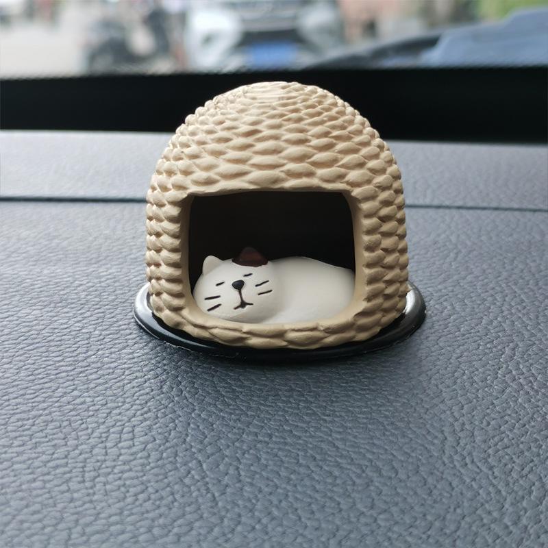 Zakka Żaba Uzdrowicielska Ozdoby Samochodowe: Urocza dekoracja wnętrza do domu, biura lub samochodu