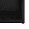 TV Cabinet Set 6 Pcs Black Oak Effect Particleboard