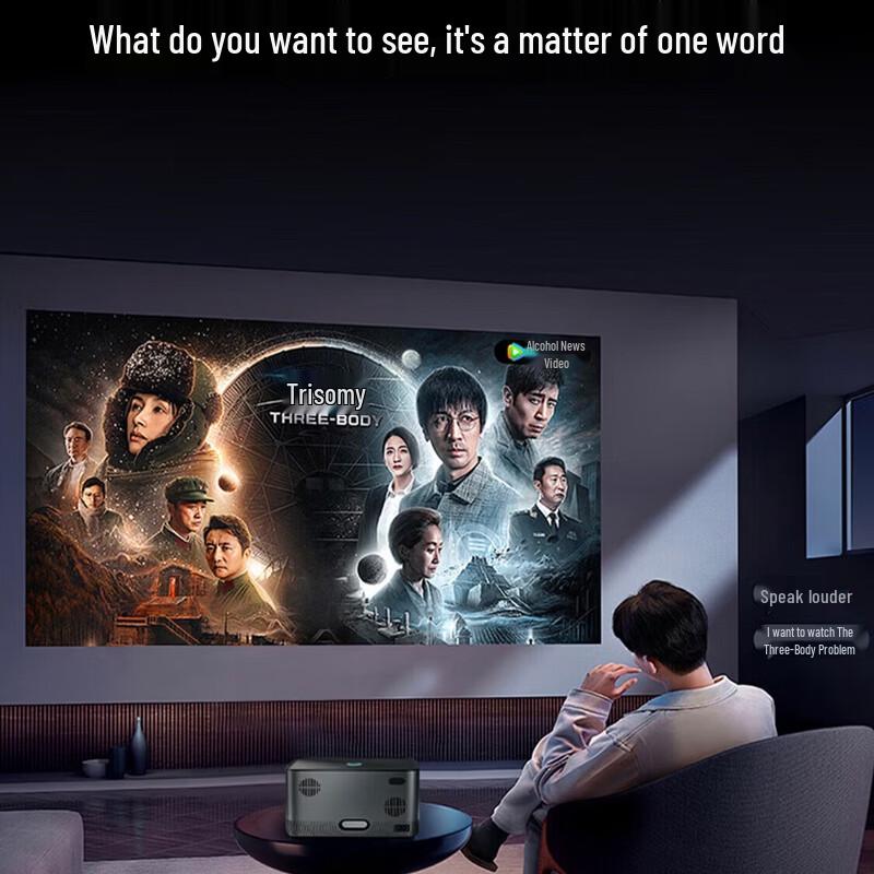 SAST A6 HD Home Theater Projector (CN Version)