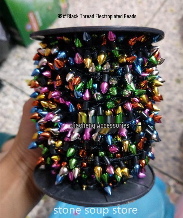 Multiple Holiday Decoration String Lights - Electroplated 5MM Bead, Not Powered