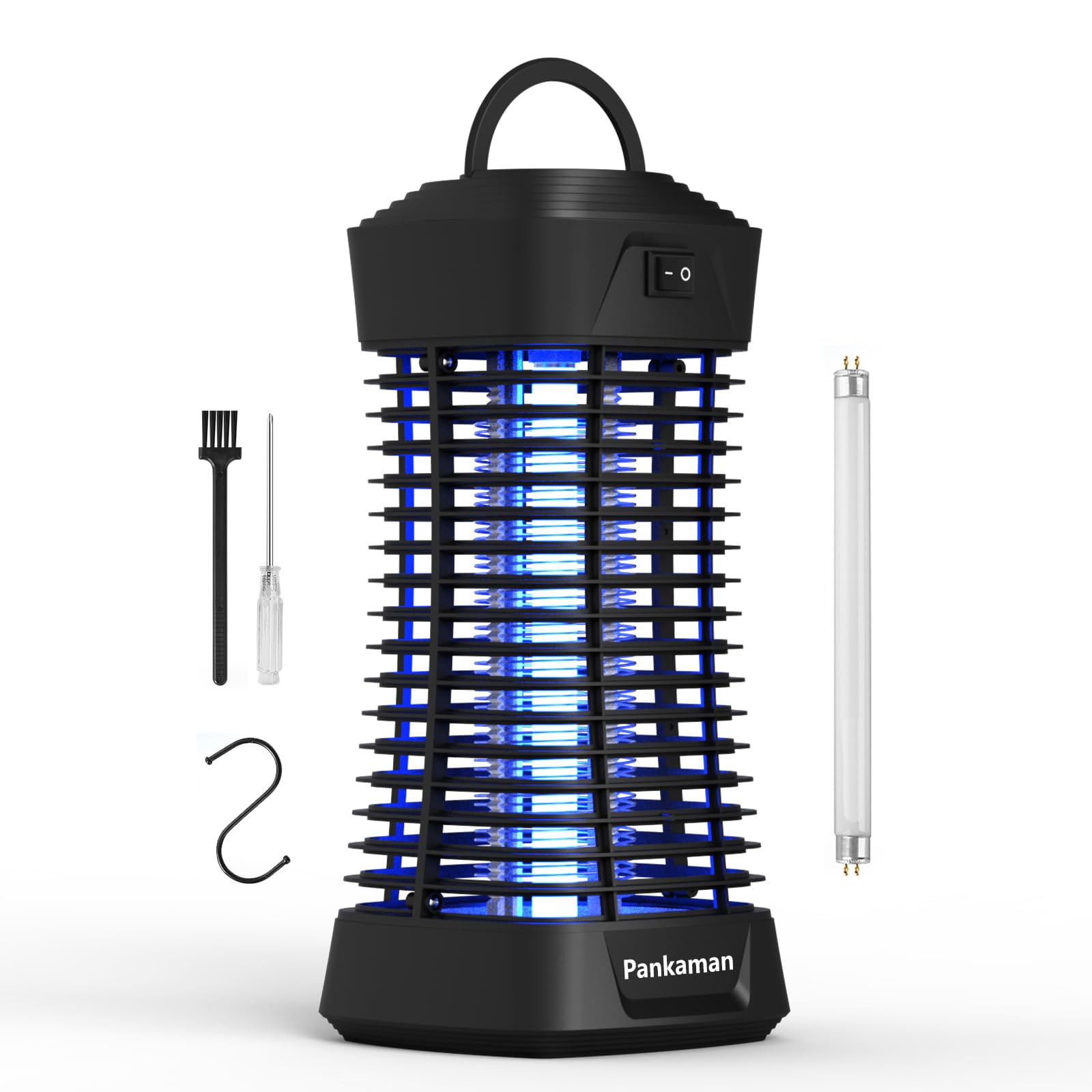 

Electric insect killer with insect mosquito UV light source attraction 365nm no chemicals insect insect indoor and can be used as both a hanging and a