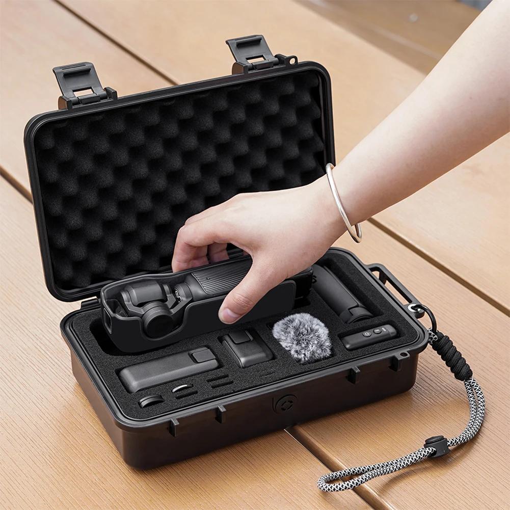 For DJI Osmo Pocket 3 Carrying Case Travel Storage Bag Waterproof Hard Box Portable Action Camera Accessories Protective Case