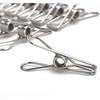 Set of 80 Stainless Steel Clothespins, Large Capacity, Commercial Storage Supplies, Clothes Drying Racks, Pants, Skirts, Towels, Cute, Stylish, DIY, C