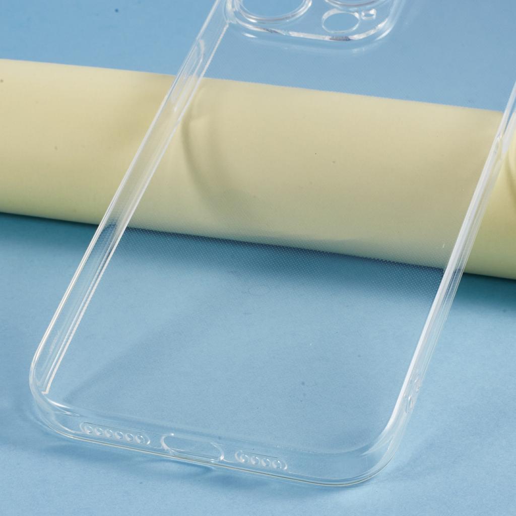 UNITHIN For iPhone 15 Pro Case Ultra Thin 0.7mm Clear TPU Anti Drop Phone Cover Precise Cutouts