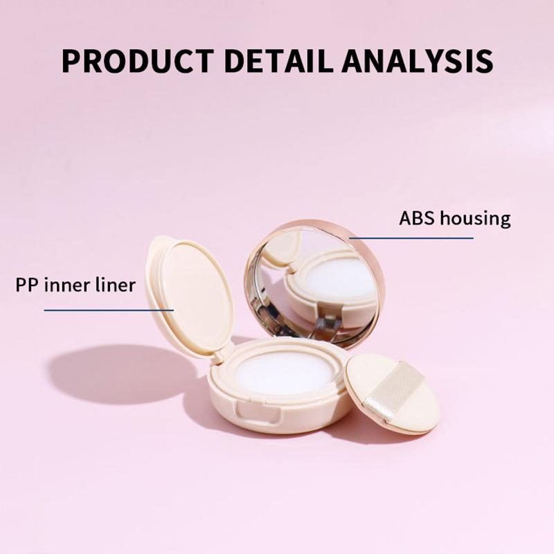 6G Empty Air Cushion Puff Box Portable Cosmetic Makeup Case Container With Powder Sponge Mirror For Bb Cream Foundation
