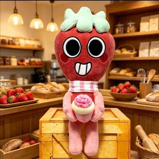 Game Plush Toy Pumpkin Dandy Toys Cartoon Figure Stuffed Dolls Bolster Soft Pillow Kids Fans Collection Gift Home Decor