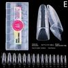 150Pcs French Nail Dual Forms Quick Building Gel Mold Full Cover Tip Salon Quality Extension Nail Art Forms