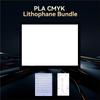 ABGR-DIY Hardware Model Spare Parts 6Pack CMYK LED Backlight Board Kit FAZ007 For Bambu Lab Makerworld,3D Printer Light