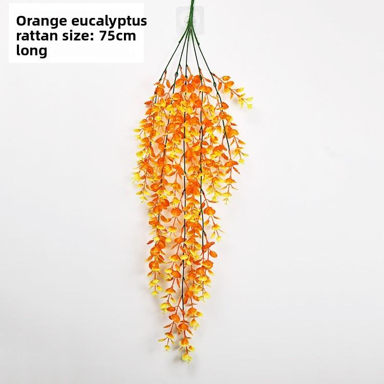 Eucalyptus Green Cane Plants Wall Decor For Indoor Outdoor Event Decoration