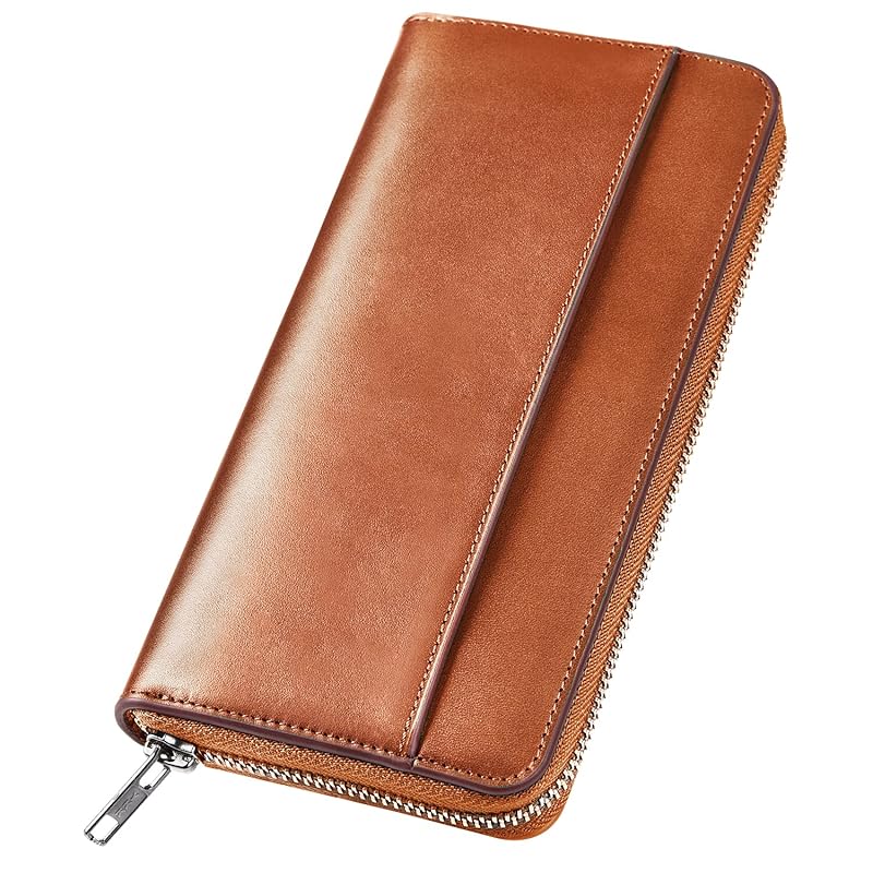 

wallet men s tochigi leather long wallet genuine leather large capacity YKK zipper Made by top wallet craftsmen ladies wallet wallet cowhide coin
