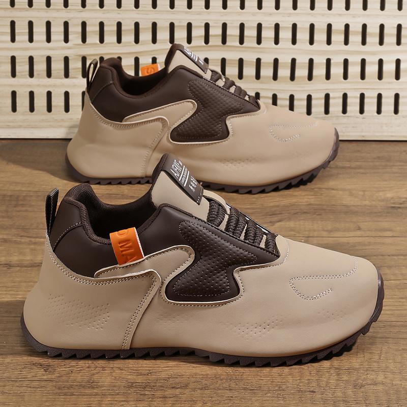 Autumn Trendy Men's Casual Sneakers Lace-up Platform Shoes Men Plus Size 48 Designer Chunky Sneakers Men Zapatillas Informales