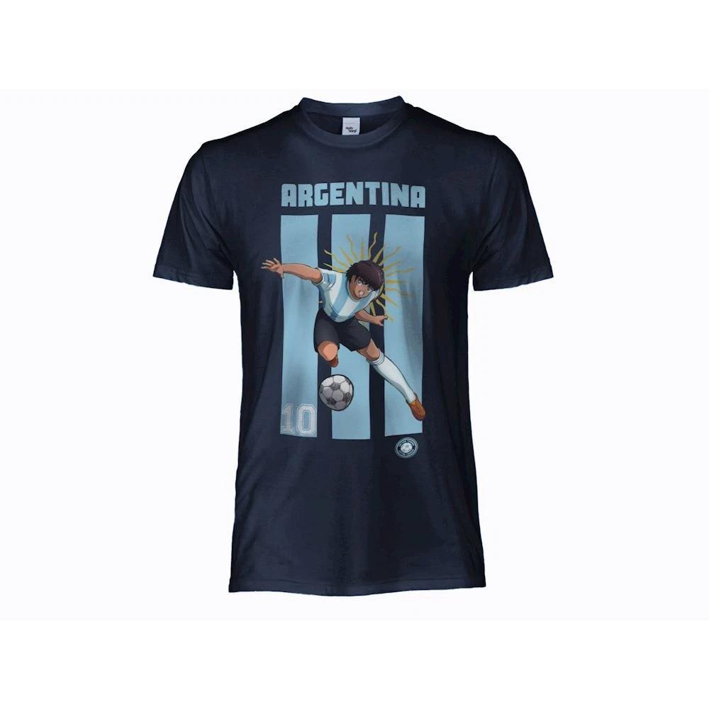 Captain Tsubasa TShirt  Holly and Benji Argentin Genuine Official Jersey S