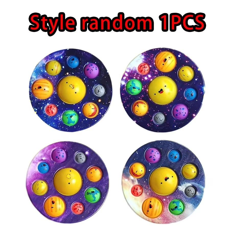 

Eight Planet Bubble Toys for Stress Relieving Children s Gifts for Infants with Sensory Autism Requires Softness
