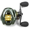 VISPREA Baitcasting Reel, Bait Finesse Reel, Fishing Reel, Lightweight, Max Drag 8KG, Shallow Spool,
