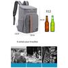 Tragbare isolierte Tasche Multifunktional Auslaufsicher Outdoor Picknick Frischhalte-Rucksack Kühltasche