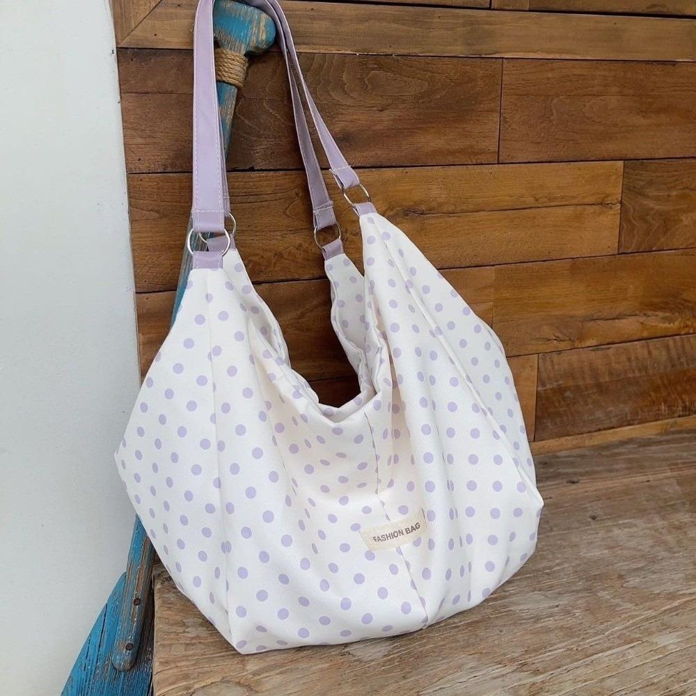 Lightweight Zipper Handbag Versatile Large Capacity Shoulder Bag  For Women