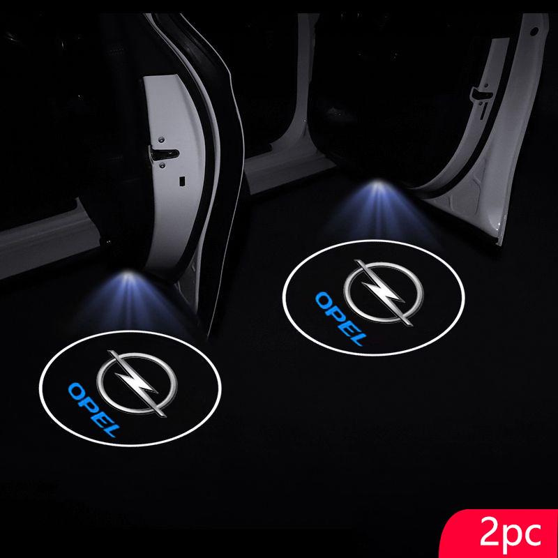 Bil Dør LED HD Velkomst Courtesy Skygge Projektor Lampe Logo Lys For Opel Astra j Insignia Astra g Corsa Zafira b Mokka Vivaro