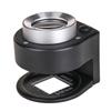 30x Optical Glass Lens Magnifier 6 Led Full Metal Folding Linen Tester Loupe Magnifying Glass Thread Counter Magnifier
