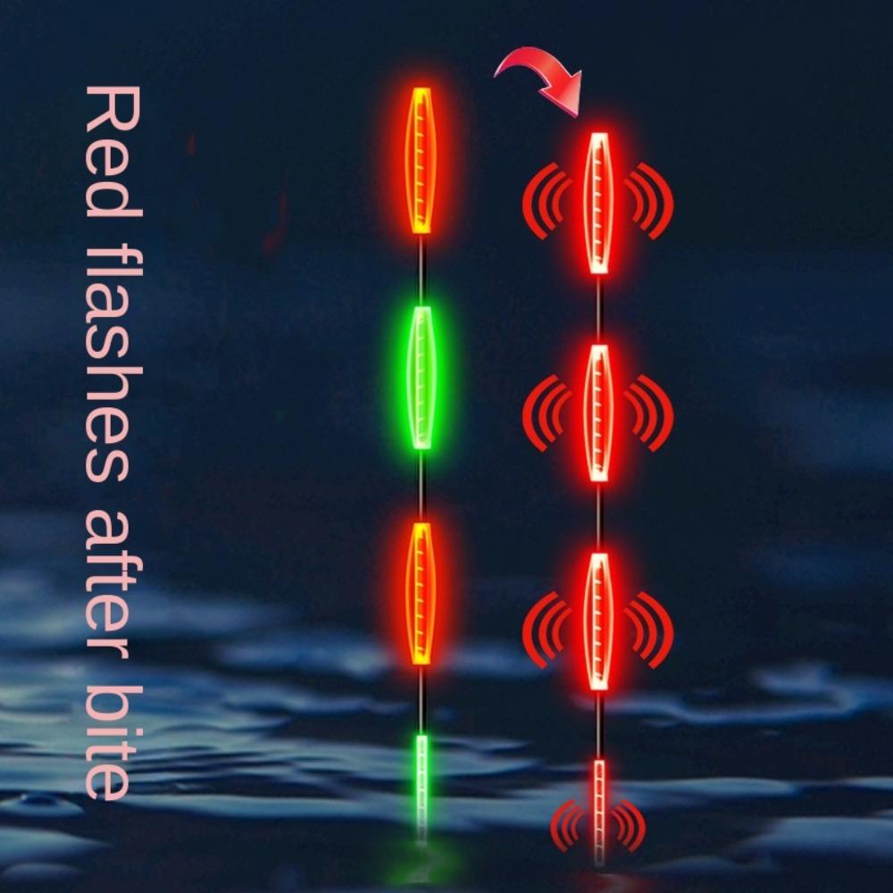 Indicator Fishing Led Light Float Buoy Strike Bite Alarm Float 2024 Bobbers  Long Tail