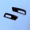 For Honda pilot  2024 2025 ABS chrome black Car Exterior Accessories Part  Rear Fog Lamp Light Bumper Reflector Frame Cover Trim