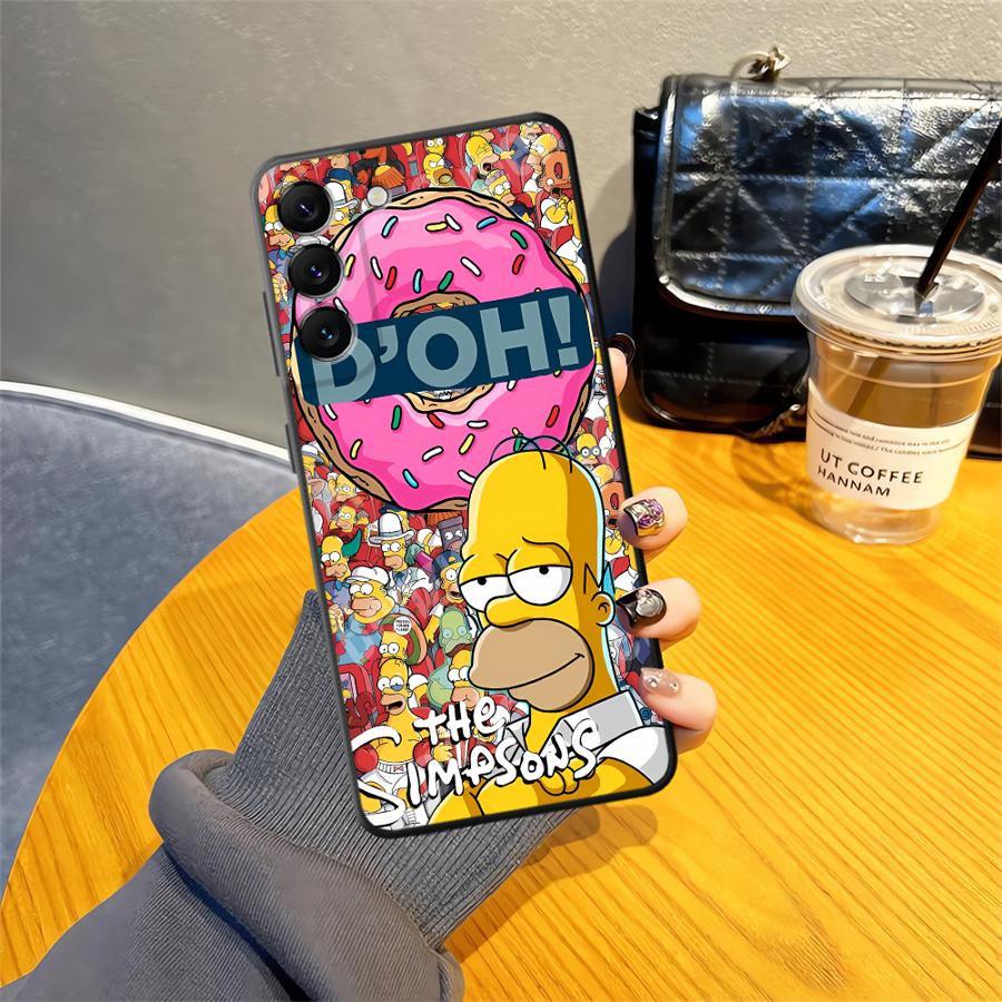 Phone Cover Case for Samsung Galaxy Note 20 Ultra 9 10 A04 A06 A07 A10 A20 A01 A02 A30 A40 A03 A50 A70 A05 The S-simpsons
