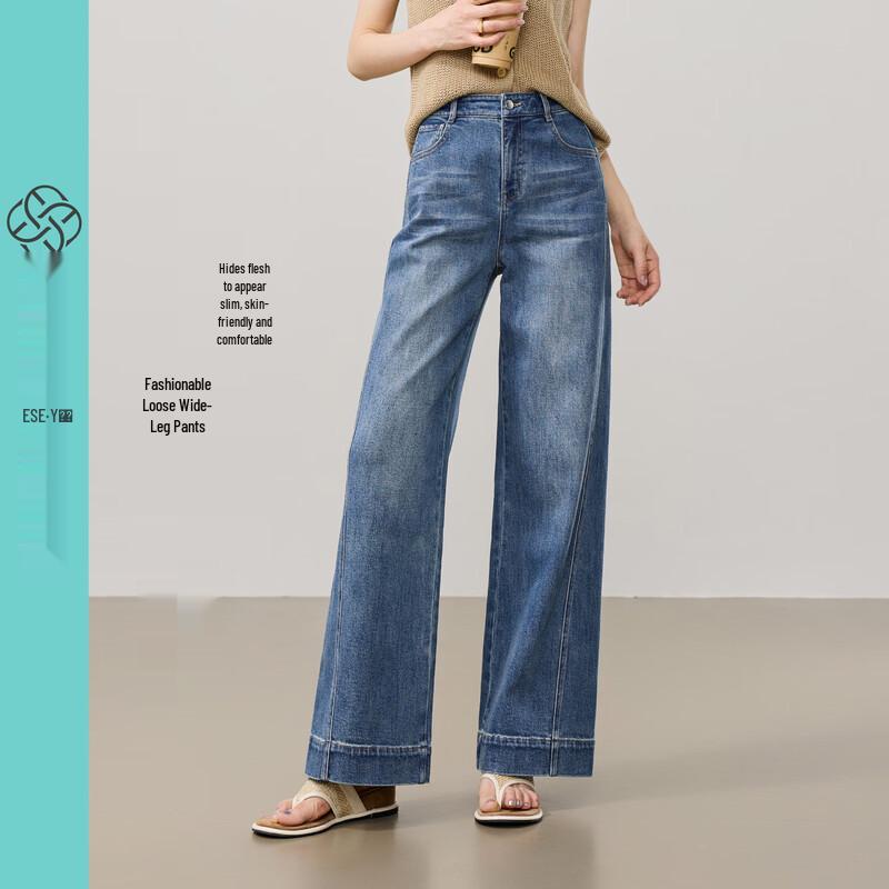ESE-Y Women s Relaxed Fit Jeans 26S Petite