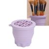 Makeup Brush Cleaner Cup Cosmetic Brush Cleaning Pad Drying Rack Silicone Scrubber Bowl Portable Washing Tool