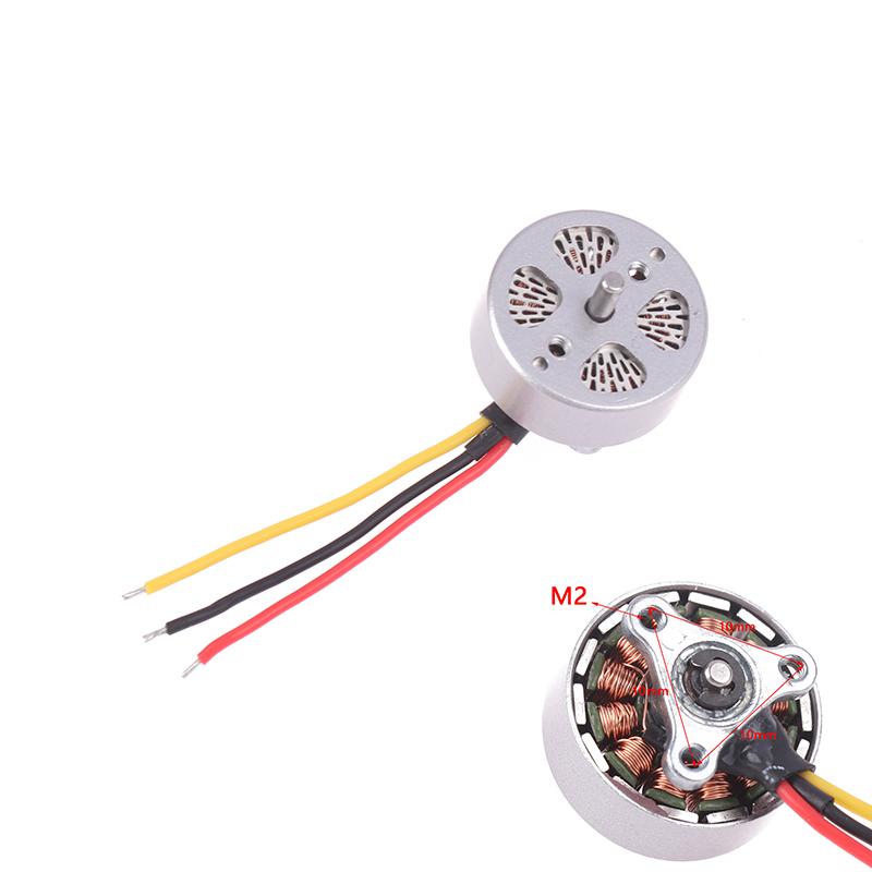1/2pcs FPV Quadcopter Aircraft Engine High Speed 2S-3S 2MM Shaft 2750KV Mini 18MM 3-phase Brushless Motor RC Drone