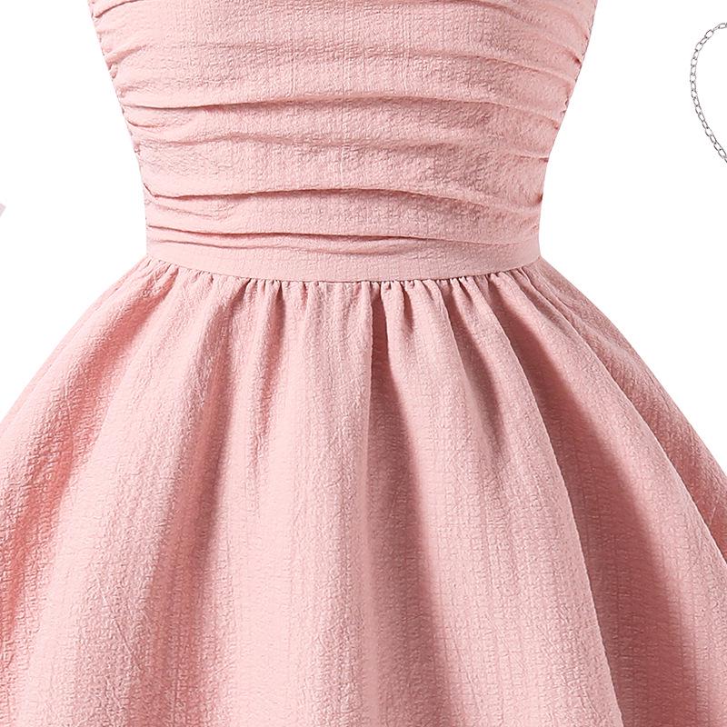 Girls' 2025 Spring/Summer Sling Princess Dress - European & American Style