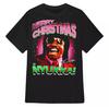 Merry Christmas Nyukka Pinky Black T-Shirt S-5XL Unisex T-Shirt